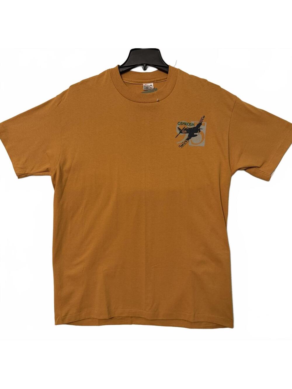 VTG Oshkosh 1995 International Fly In T-Shirt Size XL Single Stitch Anvil USA